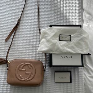 Gucci Soho Small Leather Disco Bag